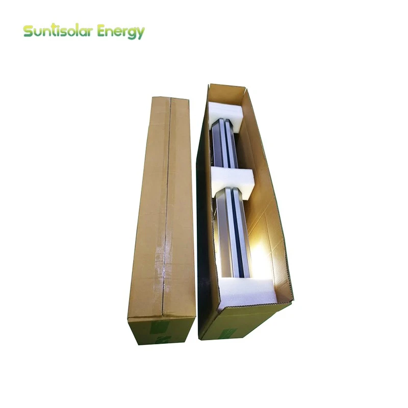 Integrated solar power street light factory